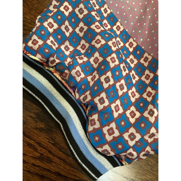 Johnny Was "Wildlife" Bomber Reversible Zipper Silk Jacket M NWT New! $595 Wow! - Picture 11 of 11